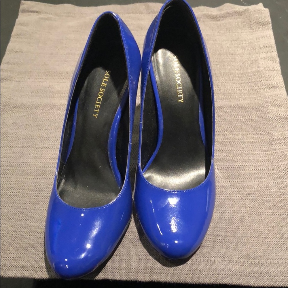 Colbalt blue heels